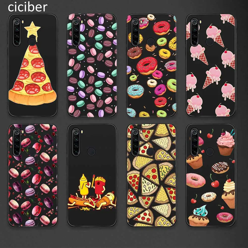 Dessert Phone Case for Xiaomi Redmi Note 10 9 8 7 8T Pro Mi Note 11 10 9 9T 10T Pro Lite Poco X3 F3 M3 Soft Silicone Black Funda
Dessert Phone Case for Xiaomi Redmi Note 10 9 8 7 8T Pro Mi Note 11 10 9 9T 10T Pro Lite Poco X3 F3 M3 Soft Silicone Black Funda