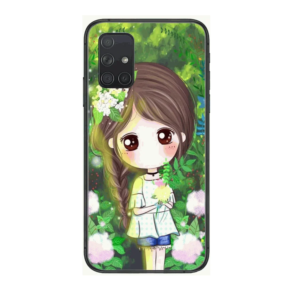 Fashion Cute Girl Phone Case Hull For Samsung Galaxy A 50 51 20 71 70 40 30 10 E 4G 5G S Black Shell Art Cell Cover
Fashion Cute Girl Phone Case Hull For Samsung Galaxy A 50 51 20 71 70 40 30 10 E 4G 5G S Black Shell Art Cell Cover