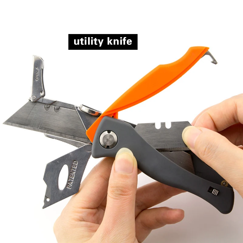Heavy Duty Utility Cutter SK5 Multifunctional Foldable Pocket Cutter DIY Craft Paper Leather Cutter Art Work Cutting tools with
Heavy Duty Utility Cutter SK5 Multifunctional Foldable Pocket Cutter DIY Craft Paper Leather Cutter Art Work Cutting tools with