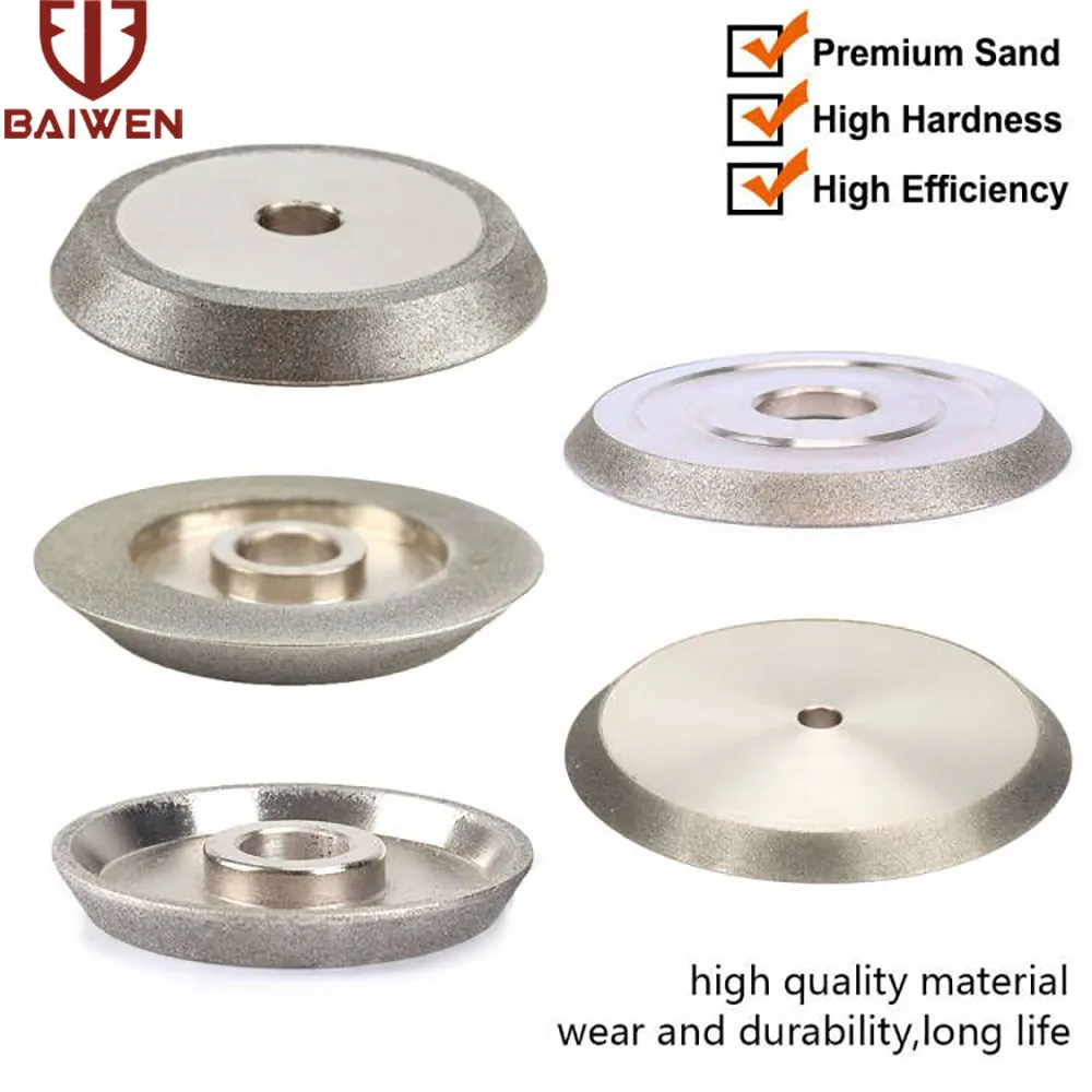 78/84/125mm Diamond Grinding Wheel Electroplate Grinding Circle Grinder Carbide Metal Tungsten Steel Milling Cutter
78/84/125mm Diamond Grinding Wheel Electroplate Grinding Circle Grinder Carbide Metal Tungsten Steel Milling Cutter