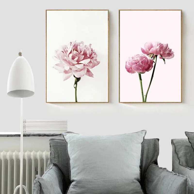 Pink Peony Flower Canvas Painting Nordic Poster Modular Wall Pictures for Living Room Home Decoration Posters and Prints
Pink Peony Flower Canvas Painting Nordic Poster Modular Wall Pictures for Living Room Home Decoration Posters and Prints
