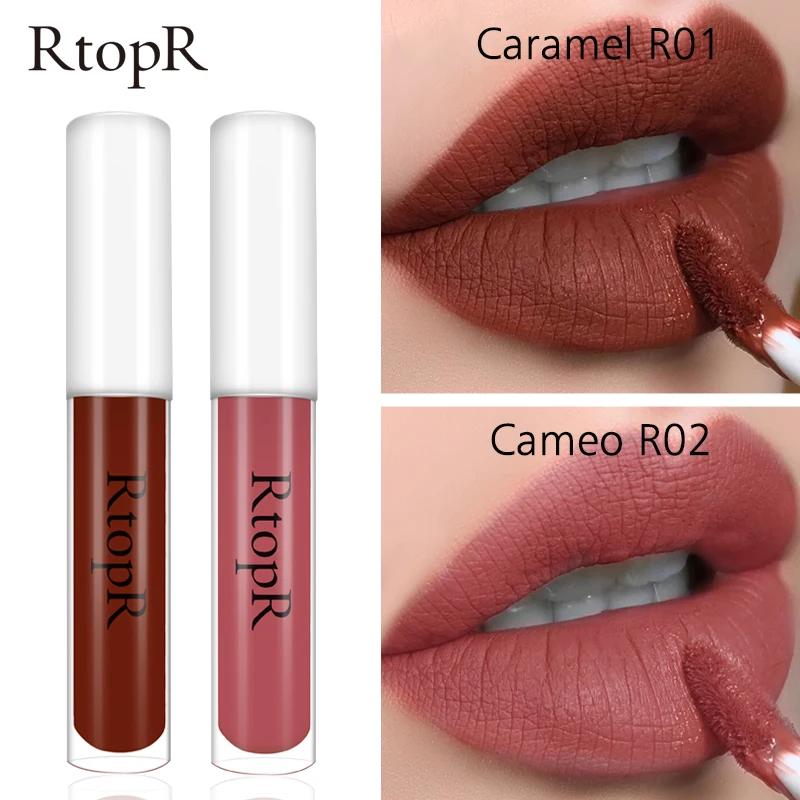 RtopR Matte Lip Makeup Non-Stick Cup Velvety Lipstick Long Lasting Moisturizing Waterproof Tint Full & Rich Sexy Makeup Cosmetic
RtopR Matte Lip Makeup Non-Stick Cup Velvety Lipstick Long Lasting Moisturizing Waterproof Tint Full & Rich Sexy Makeup Cosmetic