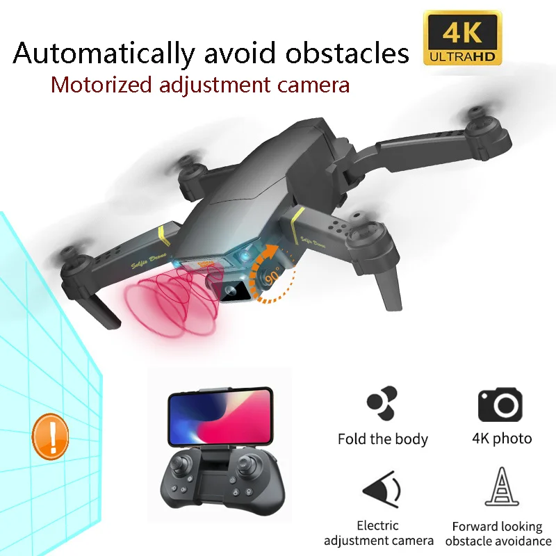 Automatic Obstacle Avoidance Aerial Photography Drone Streamer Dual Camera Switch Four-axis Folding Remote Control Aircraft
Automatic Obstacle Avoidance Aerial Photography Drone Streamer Dual Camera Switch Four-axis Folding Remote Control Aircraft