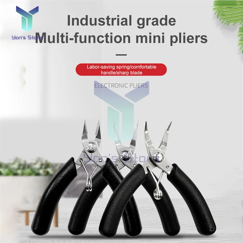 4 Inch Mini Pliers Diagonal Pliers Bent Needle Nipper Nose Pliers Cable Snips Electrical Cutting Pliers Repair DIY Hand Tools
4 Inch Mini Pliers Diagonal Pliers Bent Needle Nipper Nose Pliers Cable Snips Electrical Cutting Pliers Repair DIY Hand Tools