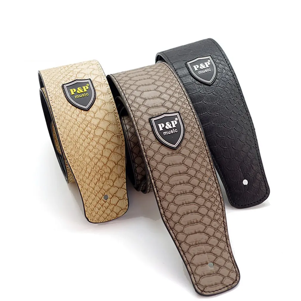 P&P Leather Genuine Guitar Strap 2.5 Inch Adjustable Soft Belt For Classical Bass Music Hobby Guitar Accessories
P&P Leather Genuine Guitar Strap 2.5 Inch Adjustable Soft Belt For Classical Bass Music Hobby Guitar Accessories
