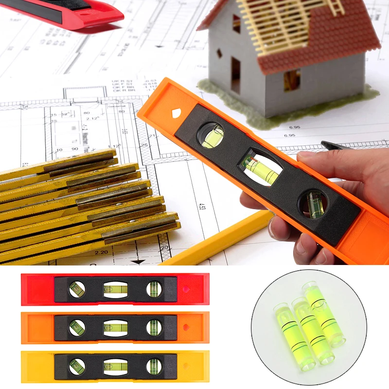 3 Bubble Spirit Level Bubble Ruler Magnetic ABS Shell Vertical Horizontal 45 Degree Bubble Level Measuring Instrument Tool
3 Bubble Spirit Level Bubble Ruler Magnetic ABS Shell Vertical Horizontal 45 Degree Bubble Level Measuring Instrument Tool