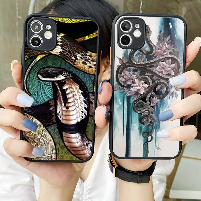 sanke Phone Case For iPhone 13 12 11 Mini Pro XR XS Max 7 8 Plus X Matte transparent Back Cover
sanke Phone Case For iPhone 13 12 11 Mini Pro XR XS Max 7 8 Plus X Matte transparent Back Cover