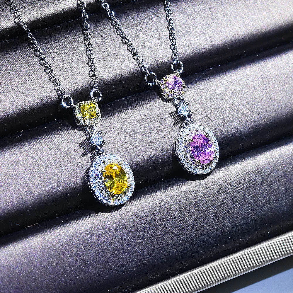 Pure Natural Ametrine with Cushion Zirconia Pendant Solid S925 Sterling Silver Necklace for Women Silver 925 Jewelry Gemstones
Pure Natural Ametrine with Cushion Zirconia Pendant Solid S925 Sterling Silver Necklace for Women Silver 925 Jewelry Gemstones