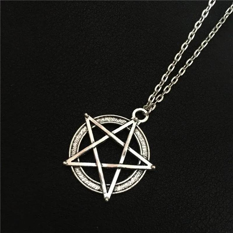 Classic Supernature Wicca witchcraft Pentagram Necklace Bead Pendant 2021 Fashion Trend Jewelry For Women Aesthetics Gifts
Classic Supernature Wicca witchcraft Pentagram Necklace Bead Pendant 2021 Fashion Trend Jewelry For Women Aesthetics Gifts