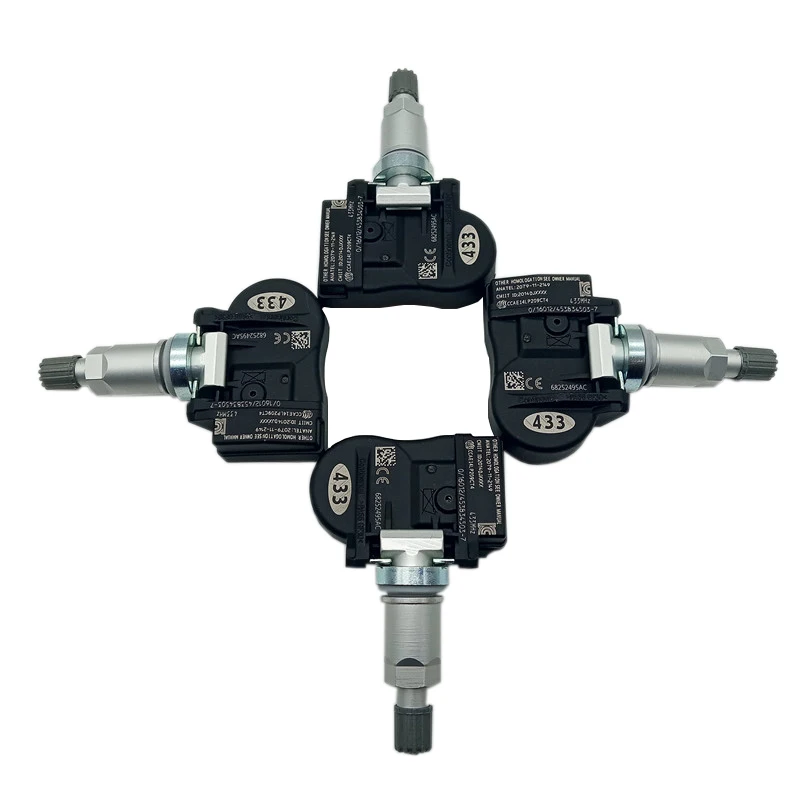 4 шт. датчик давления в шинах для Jeep Grand Cherokee Compass Renegade Dodge Durango 2016-2020 68252495AC TPMS 433 МГц
4 шт. датчик давления в шинах для Jeep Grand Cherokee Compass Renegade Dodge Durango 2016-2020 68252495AC TPMS 433 МГц