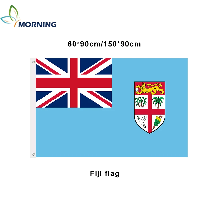 Morning custom flag Fiji flag 90x150cm polyester national flag and banner for festival home decoration
Morning custom flag Fiji flag 90x150cm polyester national flag and banner for festival home decoration