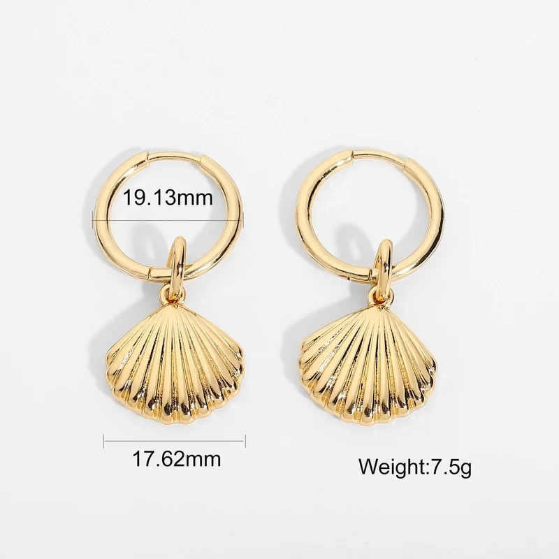 Gold Color Unique Shell Shape Design Huggies Earrings For Women Hoop Earrings Jewelry Accessories 2021 Trend Jewelry 
Gold Color Unique Shell Shape Design Huggies Earrings For Women Hoop Earrings Jewelry Accessories 2021 Trend Jewelry