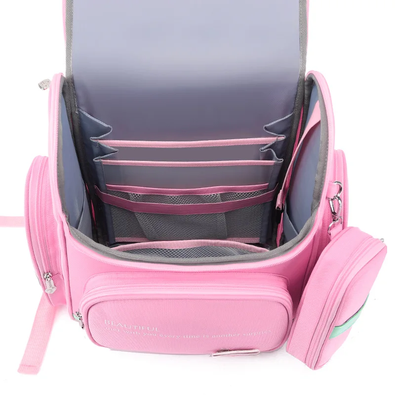 Рюкзак для девочек школьные сумки ортопедическая задняя русская космическая