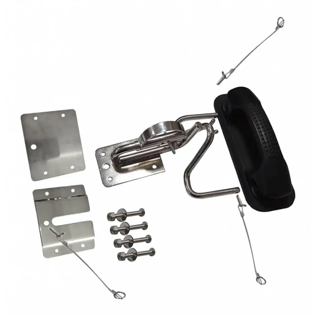 Inflatable Sport Tender Dinghy Boat Snap Davit Kit with Quick Release Extended - 304 Stainless Steel
Inflatable Sport Tender Dinghy Boat Snap Davit Kit with Quick Release Extended - 304 Stainless Steel