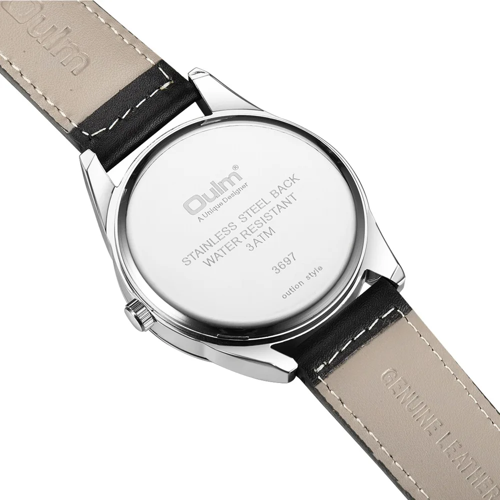 OULMHP3697 men's casual quartz watch Japanese movement fashion business men's leather watch
OULMHP3697 men's casual quartz watch Japanese movement fashion business men's leather watch