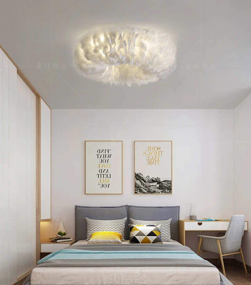 Artpad Nordic Feather Ceiling Lamp Creative Fairy Goose Feather Lamp for Bedroom Dining Room Loft Chandelier Ceiling Droplight
Artpad Nordic Feather Ceiling Lamp Creative Fairy Goose Feather Lamp for Bedroom Dining Room Loft Chandelier Ceiling Droplight