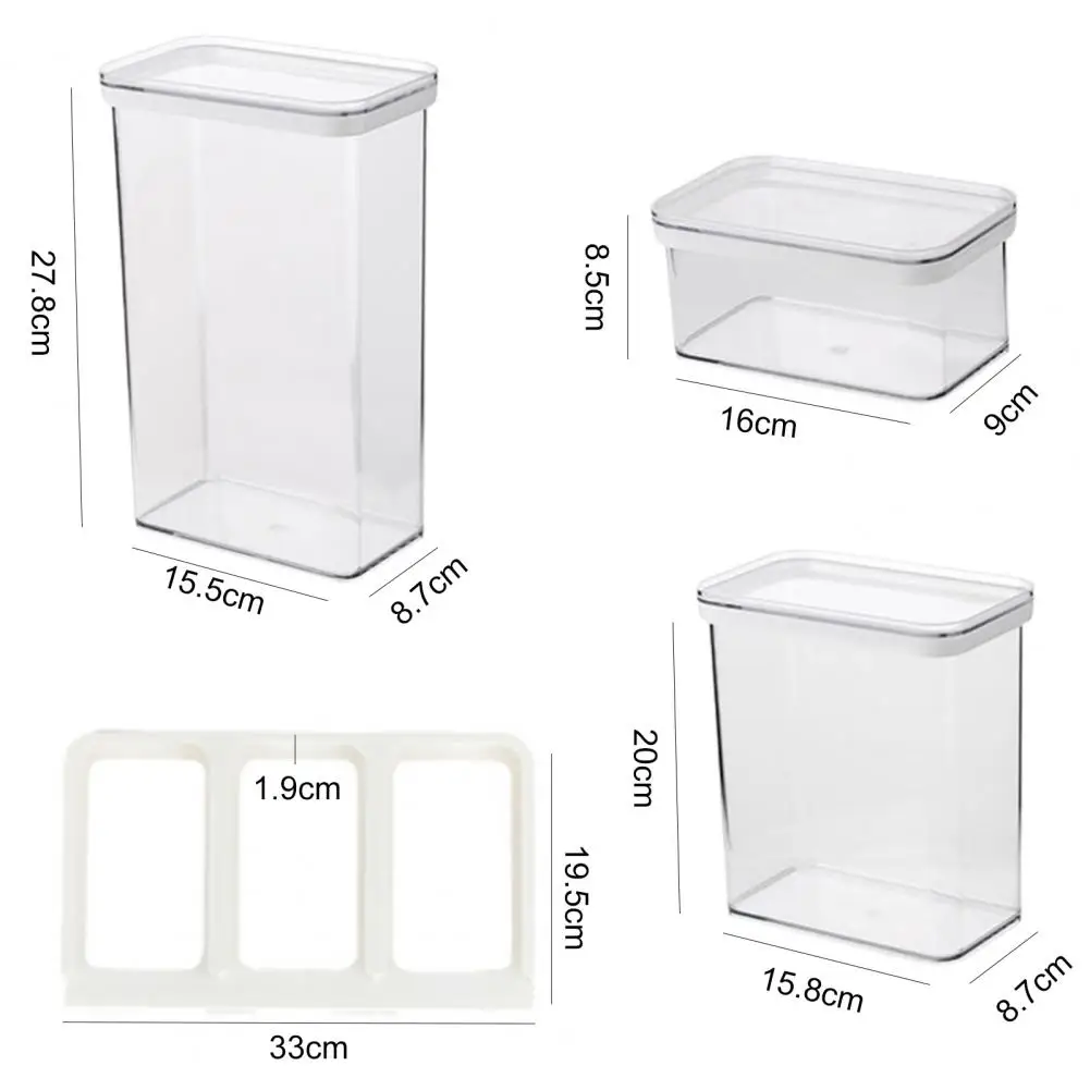 Hot Sales 0.9L/2.4L/3.4L Storage Container Wall-mounted Sealed PP Transparent Cereal Dispenser for Kitchen 
Hot Sales 0.9L/2.4L/3.4L Storage Container Wall-mounted Sealed PP Transparent Cereal Dispenser for Kitchen