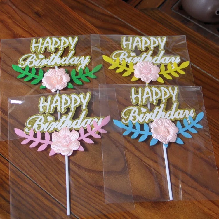 A new best birthday card three-dimensional cake flag dessert table party baking decorative cake insert
A new best birthday card three-dimensional cake flag dessert table party baking decorative cake insert