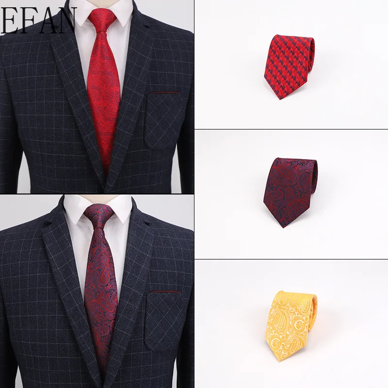 Classic Silk Men's Ties Neck Ties 8cm Plaid Striped Ties for Men Formal Business Luxury Wedding Party Neckties Gravatas ES31-60
Classic Silk Men's Ties Neck Ties 8cm Plaid Striped Ties for Men Formal Business Luxury Wedding Party Neckties Gravatas ES31-60