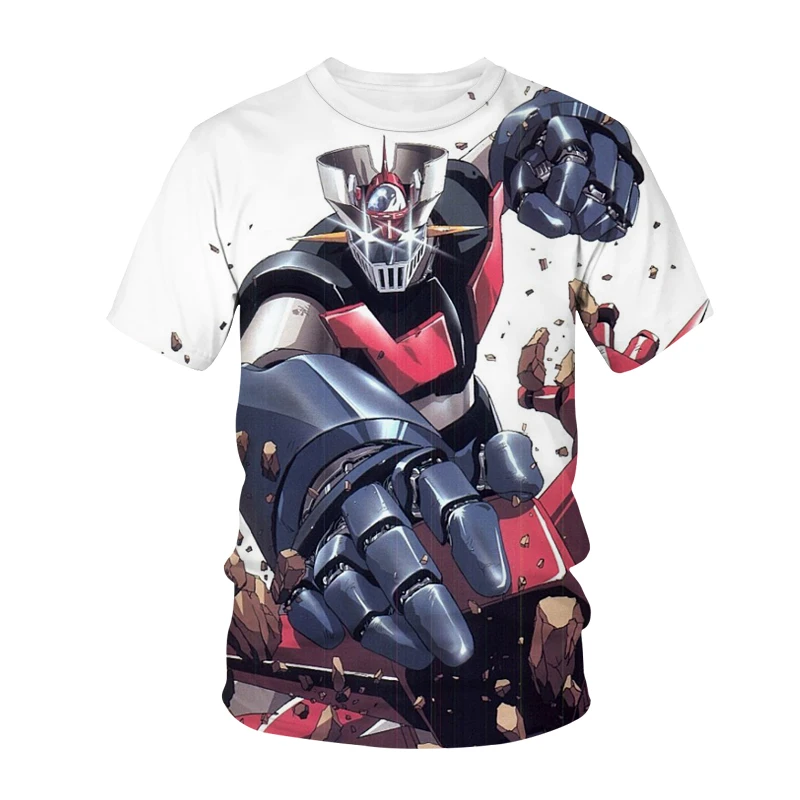 Mazinger Z 3D Print T-Shirt Anime Movie Robot Streetwear Men Women Casual Fashion T Shirt Kids Boy Girl Tees Tops Unisex Clothes
Mazinger Z 3D Print T-Shirt Anime Movie Robot Streetwear Men Women Casual Fashion T Shirt Kids Boy Girl Tees Tops Unisex Clothes