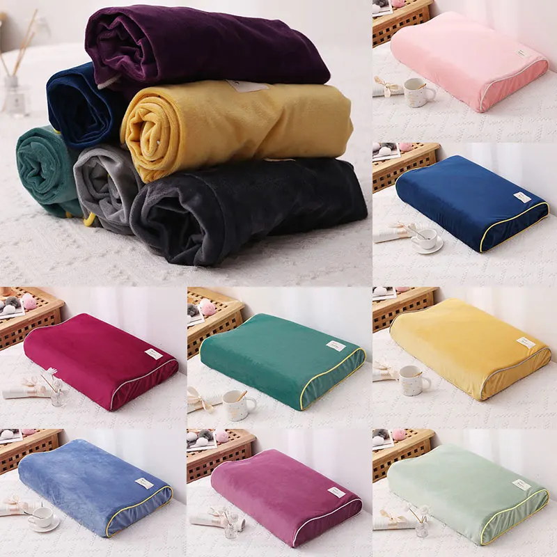 Skin-friendly Crystal Velvet Pillow Case Cover Solid Color Plaid Sleeping For Memory Foam Pillow Case Cover 30x50CM/40x60CM
Skin-friendly Crystal Velvet Pillow Case Cover Solid Color Plaid Sleeping For Memory Foam Pillow Case Cover 30x50CM/40x60CM
