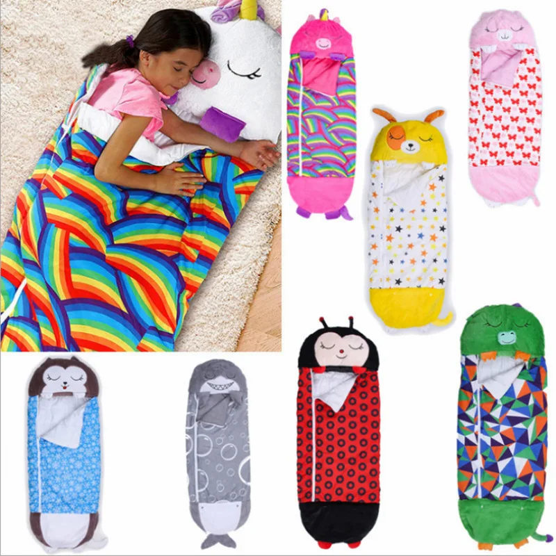 Children Sleeping Bag Cartoon Animal Kid Blanket Baby Nap Mattress Quilt Pajamas Gift Cartoon Pillow Stuffed Animal Doll Toy
Children Sleeping Bag Cartoon Animal Kid Blanket Baby Nap Mattress Quilt Pajamas Gift Cartoon Pillow Stuffed Animal Doll Toy