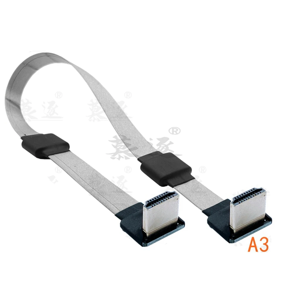 Magnetic ring anti-interference HD-compatible lower Angle FPC Mini HD C to HDTV A male FPV HDTV plane cable multiple antenna
Magnetic ring anti-interference HD-compatible lower Angle FPC Mini HD C to HDTV A male FPV HDTV plane cable multiple antenna