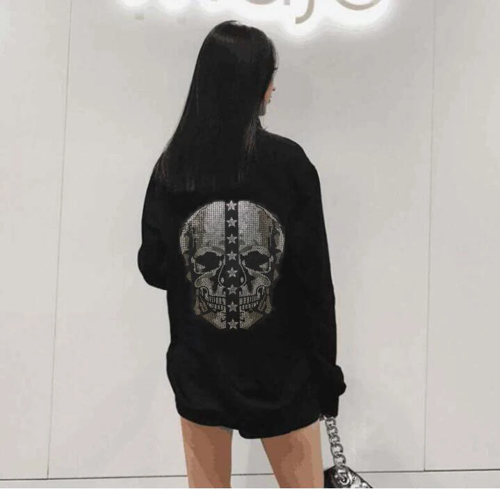 2021 new designer Sweatshirt collage girls Rhinestone Long Sleeve Hoodie Autumn winter style
2021 new designer Sweatshirt collage girls Rhinestone Long Sleeve Hoodie Autumn winter style