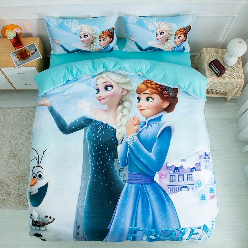 Disney cartoon Frozen Princess Elsa Anna 3d bedding Sets Children's Boy's Girls Duvet Cover Set Twin Queen Size bed linen gifts
Disney cartoon Frozen Princess Elsa Anna 3d bedding Sets Children's Boy's Girls Duvet Cover Set Twin Queen Size bed linen gifts