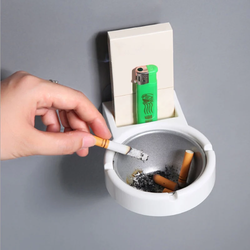 1 Pc Wall Mounted Ashtray with Strong Viscose-Free Cigarette Storage Rack for Bathroom and Toilet Smoking Accessories
1 Pc Wall Mounted Ashtray with Strong Viscose-Free Cigarette Storage Rack for Bathroom and Toilet Smoking Accessories