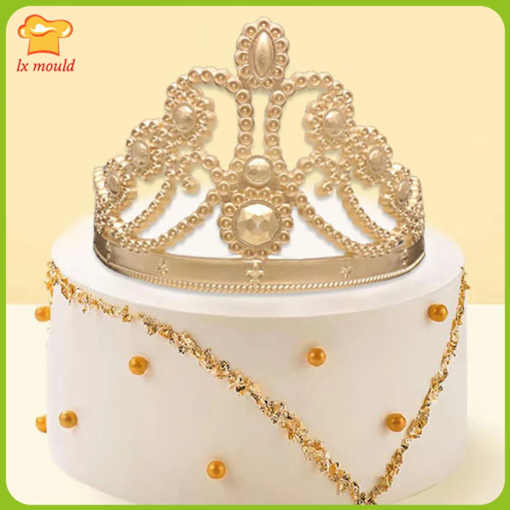 LXYY DIY Handmade Chocolate Cake Decoration Baking Moulds 3D European Style Princess Crown Fondant Silicone Molds
LXYY DIY Handmade Chocolate Cake Decoration Baking Moulds 3D European Style Princess Crown Fondant Silicone Molds