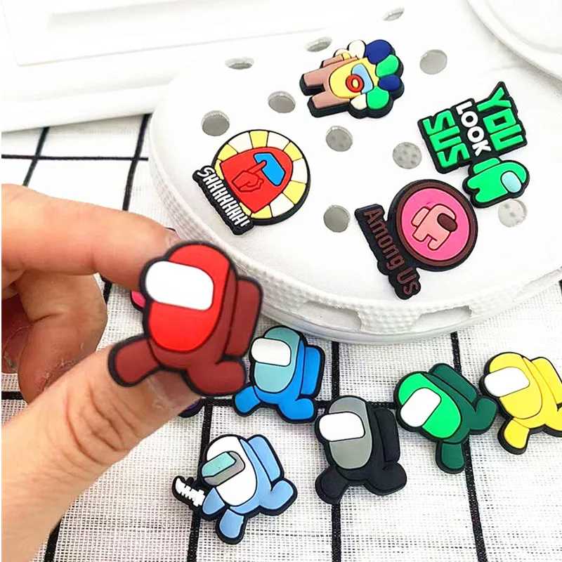 1PCS PVC Shoes Flower Hole Shoes Shoe Flower Shoe Buckle Cartoon Game Accessories for Shoes Decoration Opps Series Croc Charms 
1PCS PVC Shoes Flower Hole Shoes Shoe Flower Shoe Buckle Cartoon Game Accessories for Shoes Decoration Opps Series Croc Charms