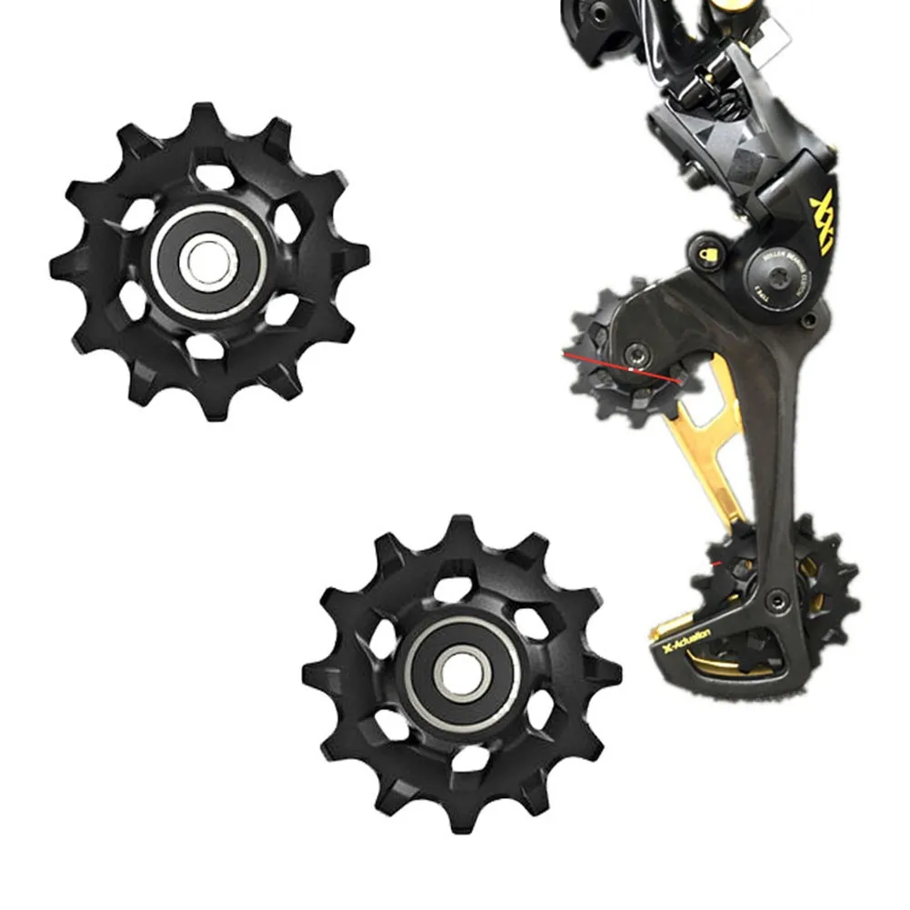 1PC Plastic MTB Mountain Bicycle Rear Derailleur Pulley Jockey Wheel Road Bike Guide Roller 12T For-SRAM XX1/XO1/X1/GX 11Speed
1PC Plastic MTB Mountain Bicycle Rear Derailleur Pulley Jockey Wheel Road Bike Guide Roller 12T For-SRAM XX1/XO1/X1/GX 11Speed