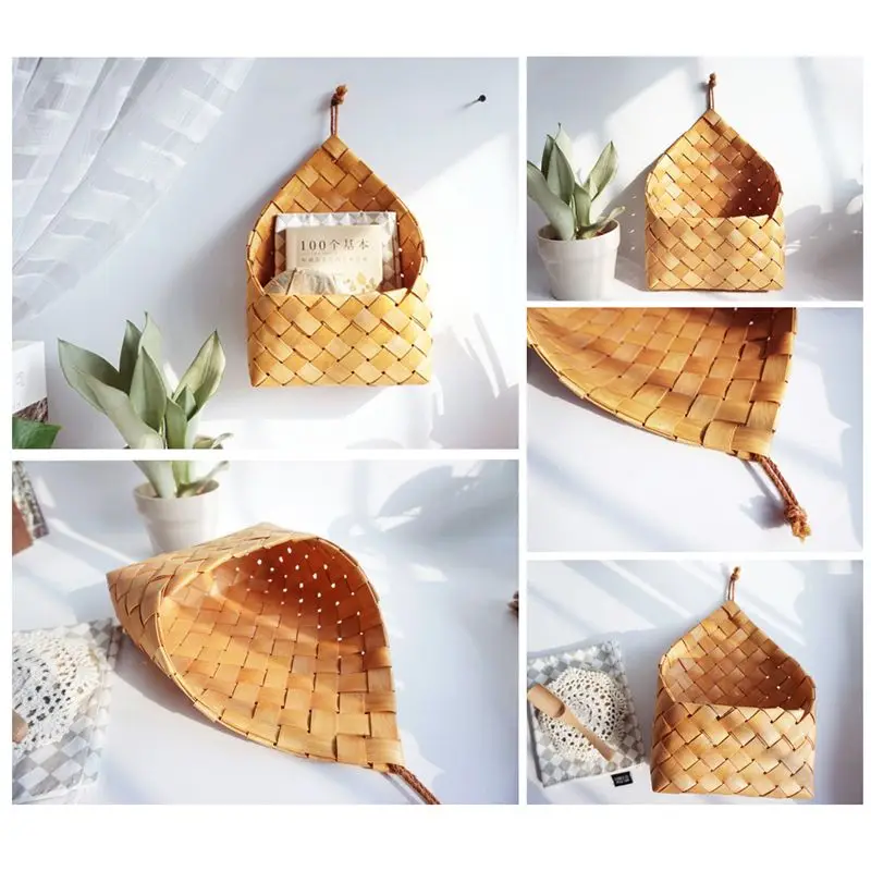 s-Wall Hanging Natural Wicker Flower Basket Flower Pot Rattan Basket Home Garden Wall Decoration Storage Container
s-Wall Hanging Natural Wicker Flower Basket Flower Pot Rattan Basket Home Garden Wall Decoration Storage Container