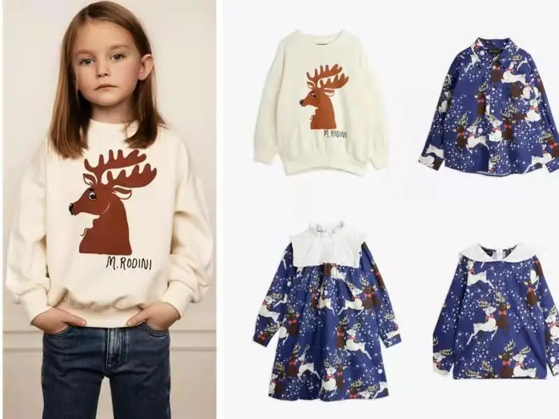 Весенние свитшоты для мальчиков и девочек, толстовки, платья для маленьких девочек, детские повседневные рубашки, пуловер с оленями, рубашк... 
Весенние свитшоты для мальчиков и девочек, толстовки, платья для маленьких девочек, детские повседневные рубашки, пуловер с оленями, рубашк...