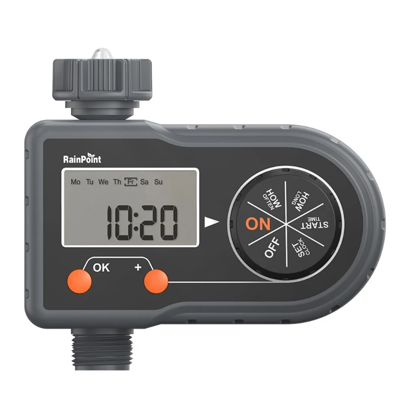 Mini automatic irrigation watering LCD screen display CNC outdoor garden watering timer household gardening supplies
Mini automatic irrigation watering LCD screen display CNC outdoor garden watering timer household gardening supplies