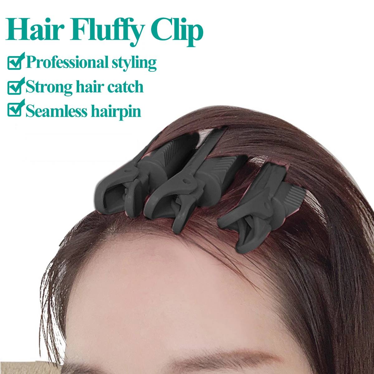 Natural Fluffy Hair Clip Curly Hair Plastic Hair Root Fluffy Clip Bangs Hair Styling Clip Candy Color Hairpins Hair Accessories
Natural Fluffy Hair Clip Curly Hair Plastic Hair Root Fluffy Clip Bangs Hair Styling Clip Candy Color Hairpins Hair Accessories