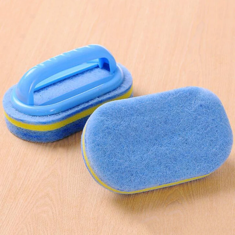 Multifunctional Cleaning Brushes Plastic Handheld Sponge Kitchen Cleaning Bathtub Ceramic Tile Glass Wall Brush Tools
Multifunctional Cleaning Brushes Plastic Handheld Sponge Kitchen Cleaning Bathtub Ceramic Tile Glass Wall Brush Tools