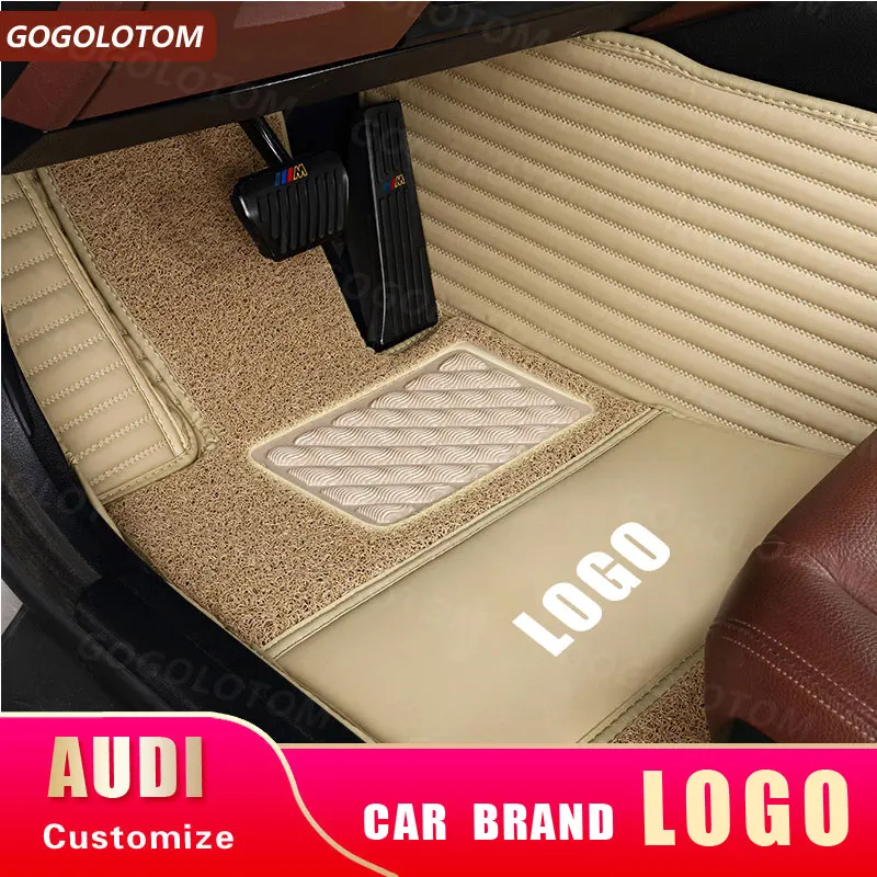 Custom leather Car Floor Mats For Audi A6 2000-2017 2018 2019 2020 custom foot Pads auto carpets accessories styling foot mats
Custom leather Car Floor Mats For Audi A6 2000-2017 2018 2019 2020 custom foot Pads auto carpets accessories styling foot mats