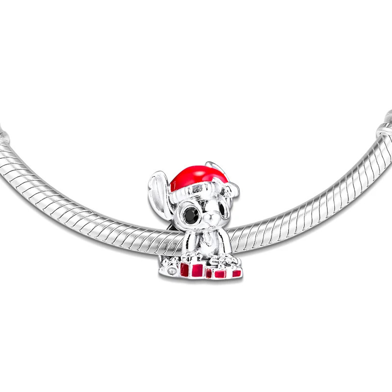 Stitch Christmas Charms For Jewelry Making Fits For Beaded Chain Bracelets Sterling Silver Jewelry Woman DIY Beads
Stitch Christmas Charms For Jewelry Making Fits For Beaded Chain Bracelets Sterling Silver Jewelry Woman DIY Beads