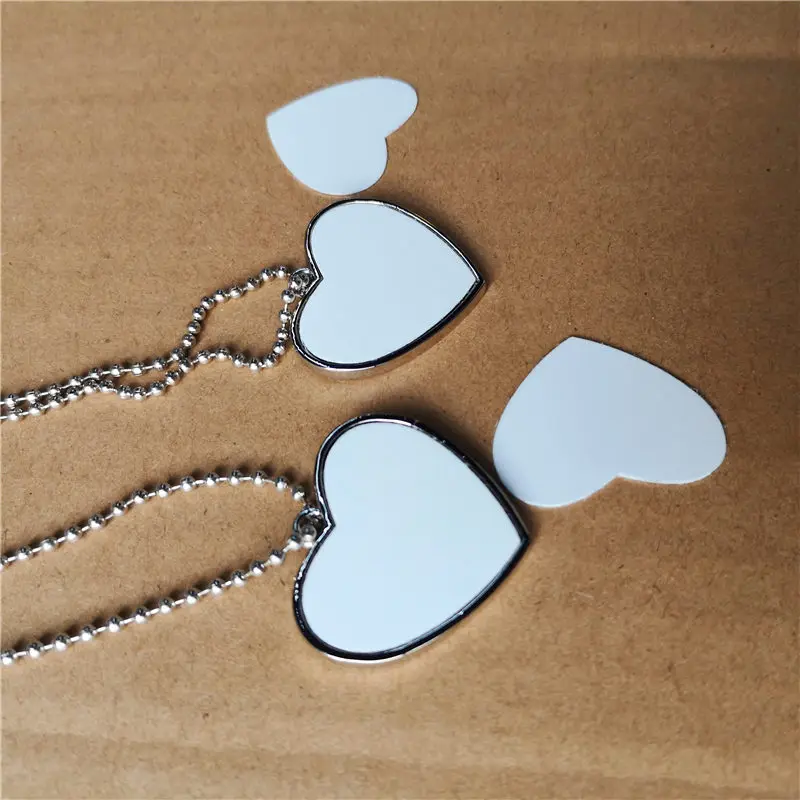 sublimation heart shape dog bone shape necklaces pendants hot transfer printing consumables can print two sides 15pieces/lot
sublimation heart shape dog bone shape necklaces pendants hot transfer printing consumables can print two sides 15pieces/lot