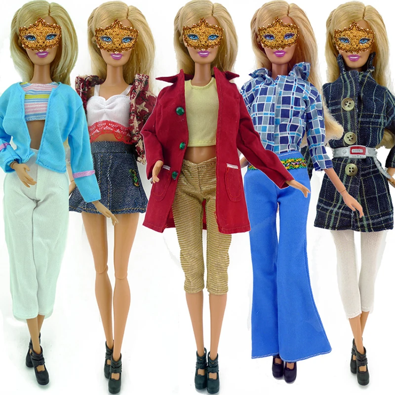 5 Set Handmade Clothes Dress Outfit For 29-30cm To Girl Dollhouse Dresses For Clothes Outfit Party Wear Accessories G0S5
5 Set Handmade Clothes Dress Outfit For 29-30cm To Girl Dollhouse Dresses For Clothes Outfit Party Wear Accessories G0S5