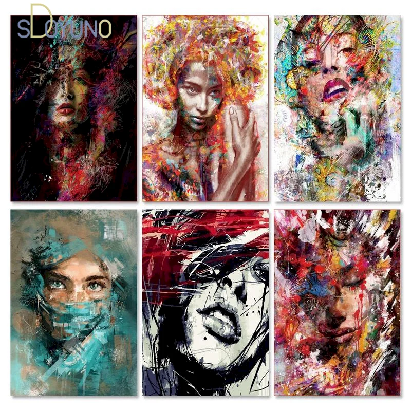 Abstract Women Diy Oil Painting By Number Kit Modern Wall Art Picture By Number Adult Acrylic Paint On Canvas For Home Decor Set
Abstract Women Diy Oil Painting By Number Kit Modern Wall Art Picture By Number Adult Acrylic Paint On Canvas For Home Decor Set