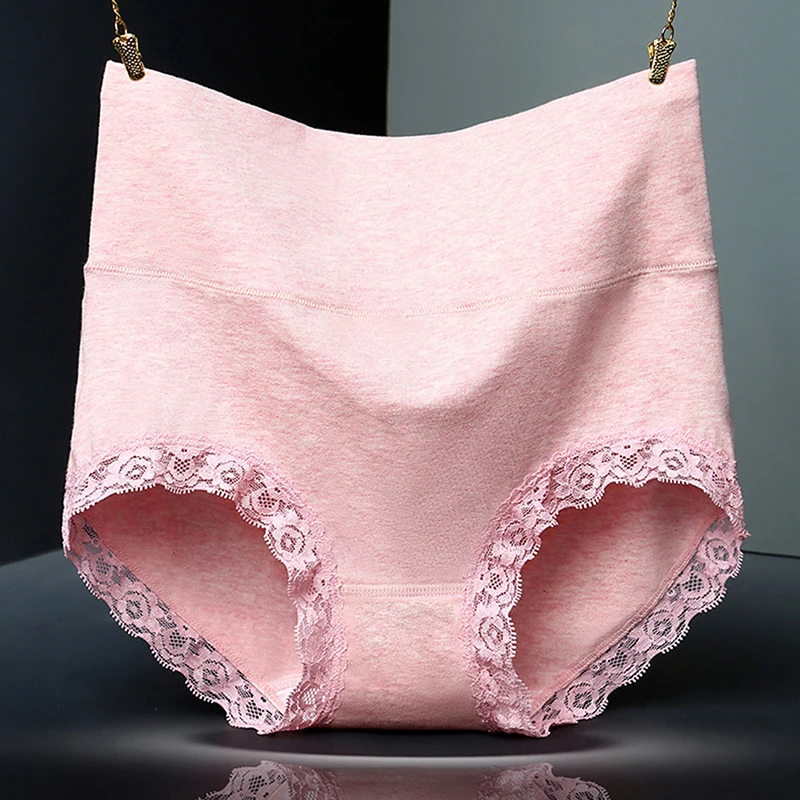 Women'S High Waist Panties Briefs Comfortable Cotton Lace Underwear Women Sexy Ultra-Thin Panties Cotton Blend Female Solid
Women'S High Waist Panties Briefs Comfortable Cotton Lace Underwear Women Sexy Ultra-Thin Panties Cotton Blend Female Solid