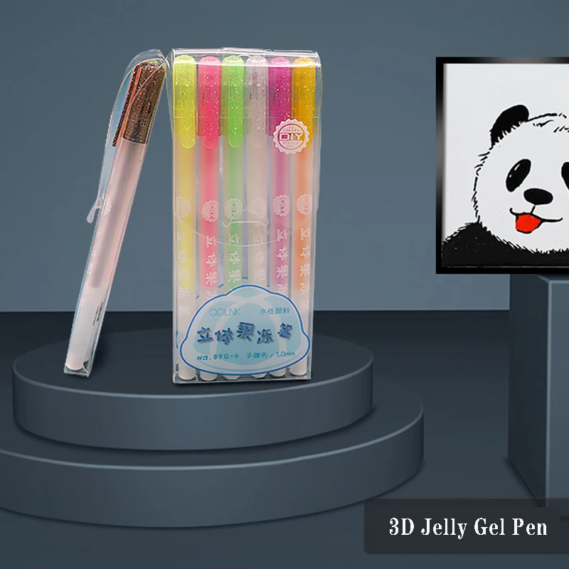 6pcs/Lot 3D Paint Markers Acrylic Three-Dimensional Jelly Pen DIY Mobile Phone Shell Ceramic Graffiti Glass Painting Pen Gel Set
6pcs/Lot 3D Paint Markers Acrylic Three-Dimensional Jelly Pen DIY Mobile Phone Shell Ceramic Graffiti Glass Painting Pen Gel Set