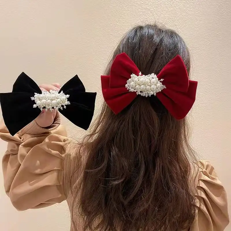 Simple multi-color bow pearl clip headdress female net red sweet girl heart hair clip small fresh hair accessorie free shipping
Simple multi-color bow pearl clip headdress female net red sweet girl heart hair clip small fresh hair accessorie free shipping
