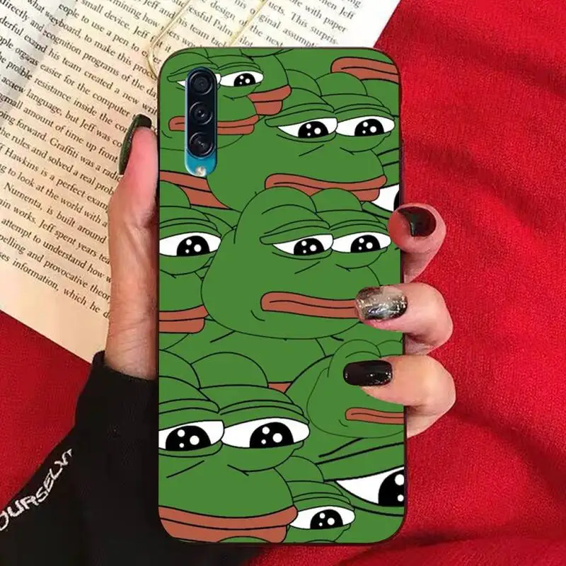FHNBLJ Internet Meme Smug Frog Pepe Coque Shell Phone Case for Samsung A10 20s 71 51 10 s 20 30 40 50 70 80 91 A30s 11 31
FHNBLJ Internet Meme Smug Frog Pepe Coque Shell Phone Case for Samsung A10 20s 71 51 10 s 20 30 40 50 70 80 91 A30s 11 31
