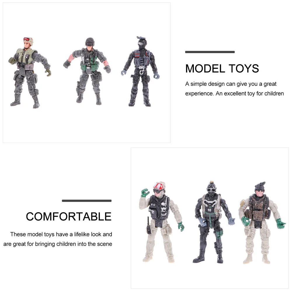 1 Set Pcs Model Adornments Vehicle Soldier Models (Assorted Color)
1 Set Pcs Model Adornments Vehicle Soldier Models (Assorted Color)