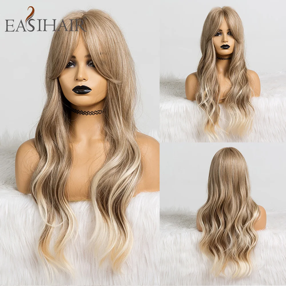 EASIHAIR Long Dark Blonde Synthetic Wigs Hair Wave Wigs for Women African American Heat Resistant High Temperature Wigs Cosplay
EASIHAIR Long Dark Blonde Synthetic Wigs Hair Wave Wigs for Women African American Heat Resistant High Temperature Wigs Cosplay