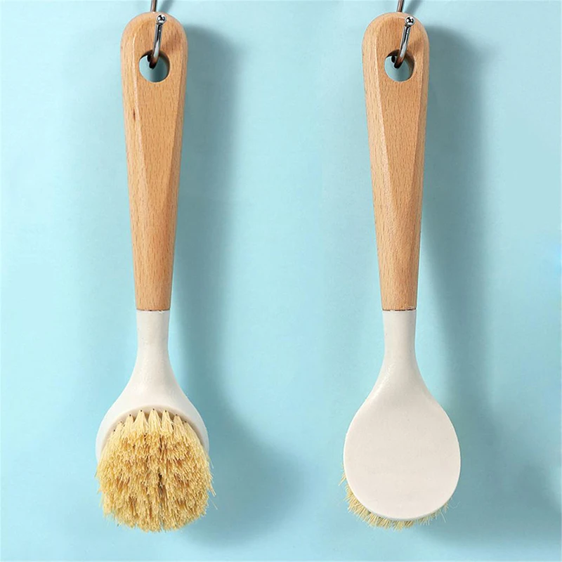 Wooden Long Handle Pan Pot Brush Dish Bowl Washing Cleaning Brush Practical Hanging Non-stick Oil Kitchen Cleaning Tools
Wooden Long Handle Pan Pot Brush Dish Bowl Washing Cleaning Brush Practical Hanging Non-stick Oil Kitchen Cleaning Tools